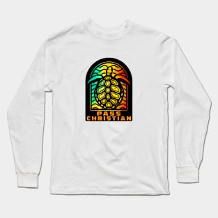 Pass Christian Mississippi Sea Turtle MS Long Sleeve T-Shirt